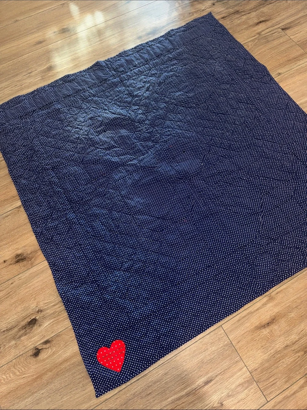 Vintage Raggedy Ann and Andy Handmade Quilt